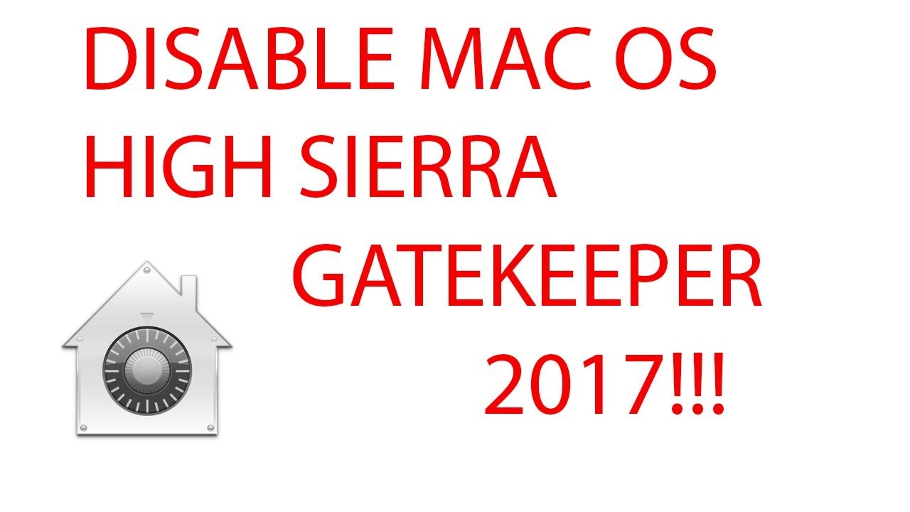 Allow Apps Downloaded From Anywhere Mac Os High Sierra